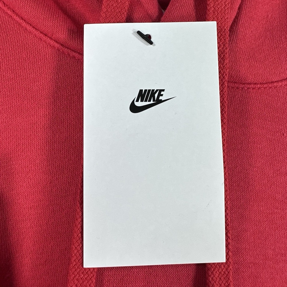 Nike Sportswear Club Fleece University Red Hoodie Men's Sz S (BV2654 657) - Picture 14 of 16